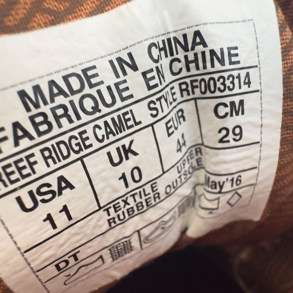 Reef Tan Sneakers - Picture 5 of 6